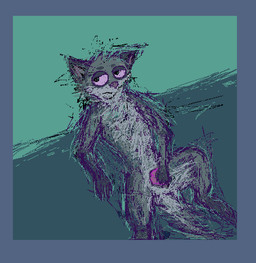 anthro belly_nipples blue_border border dildo dildo_in_vagina dildo_insertion expressionless female fur grey_body grey_fur half-closed_eyes masturbation narrowed_eyes penetration pink_sclera sex_toy sex_toy_in_vagina sex_toy_insertion solo toying_self vaginal vaginal_penetration demensa canid canine canis coyote mammal 2018 digital_media_(artwork) pixel_(artwork)