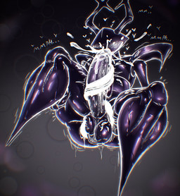 auto_ball_lick autofellatio autotonguejob balls big_butt big_penis black_body blush blush_lines bodily_fluids butt calf_muscles cum cum_in_mouth cum_in_own_mouth cum_in_self cum_inside cum_on_own_penis cum_on_penis cum_on_self ejaculation eyeless genital_fluids genitals glistening glistening_body heart_symbol holding_both_legs holding_both_thighs horn huge_penis licking long_penis long_tongue male masturbation messy moan monotone_body oral oral_masturbation penile penile_masturbation penis pointed_feet saliva saliva_on_own_penis saliva_on_penis saliva_on_tongue self_lick solo sweat sweatdrop sweaty_legs tongue tongue_out marigold_rosi deltarune undertale_(series) roaring_knight humanoid shadow_creature hi_res