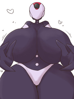 big_breasts biped black_body breasts curvy_figure featureless_breasts female fingers front_view heart_symbol huge_breasts huge_thighs machine multicolored_body not_furry nude simple_background solo thick_thighs white_background wide_hips ab_fr_tn lovedoll_toy_factory security_(gremlingrounded) humanoid robot robot_humanoid 2026 3:4 digital_media_(artwork) hi_res