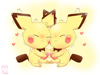 balls blush bodily_fluids cum cumshot duo ejaculation eyes_closed feral fur genital_fluids genitals heart_symbol logo male male/male male_feral penile penis penises_touching simple_background tapering_penis tears yellow_body yellow_fur r20maid nintendo pokemon pichu_big pichu_little generation_2_pokemon pichu pokemon_(species) 4:3 absurd_res artist_logo censored hi_res mosaic_censorship incest_(lore)