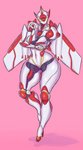 aircraft airplane female looking_at_viewer machine not_furry pose solo thick_thighs vehicle wide_hips saidra integra aircraft_humanoid humanoid living_aircraft living_machine living_vehicle robot absurd_res hi_res