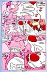 anthro big_breasts big_penis bodily_fluids breasts chaos_elfilis chinchillid comic cum cum_in_mouth cum_inside dialogue duo english_text female genital_fluids genitals hair heart_symbol hi_res huge_penis kirby kirby_(series) kirby_and_the_forgotten_land lewdchuu_(artist) male male/female mammal nintendo p.k-98 penetration penis pink_body pink_hair pussy rodent starling_(species) text vaginal vaginal_penetration white_body