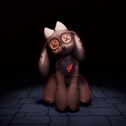 anthro big_butt butt long_ears male occult_symbol pentagram plushie plushophilia solo symbol thick_thighs doctor_fastoss erlik_(tfzn) deer mammal 1:1 3d_(artwork) digital_media_(artwork) hi_res