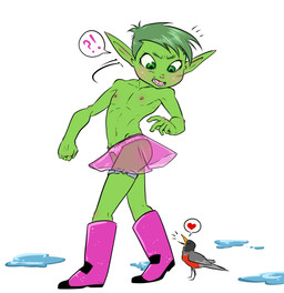 <3 ?! avian beast_boy bird blush butt clothing crossdressing girly green_eyes green_hair green_skin hair humanoid kamechuu male nipples panties solo teen_titans underwear
Rating: Questionable
Score: 9
User: Pokelova
Date: November 24, 2013 <3 ?! avian beast_boy bird blush butt clothing crossdressing girly green_eyes green_hair green_skin hair humanoid kamechuu male nipples panties solo teen_titans underwear
Rating: Questionable
Score: 9
User: Pokelova
Date: November 24, 2013