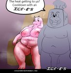 3_toes anthro armchair belly bodily_fluids breasts chair duo feet female fur furniture genitals heat_(temperature) humanoid_genitalia humanoid_penis imminent_sex male musk musk_clouds nipples nude overweight overweight_anthro overweight_female overweight_male penis red_eyes sitting sweat text toes white_body white_fur oxkingky undertale undertale_(series) ice-e toriel boss_monster_(undertale) bovid caprine goat mammal 2024 english_text