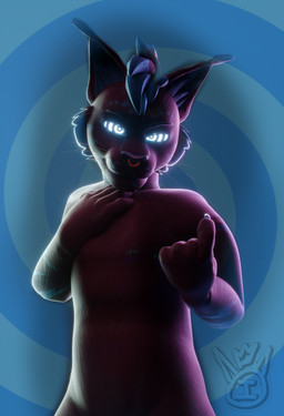 5_fingers abstract_background anthro beckoning blue_eyes blue_hair claws facial_piercing fingers fur gesture glowing glowing_eyes hair hand_gesture hypnosis hypnotic_eyes jewelry looking_at_viewer male markings mind_control mohawk nose_piercing nose_ring nude piercing ring ring_piercing ringed_eyes septum_piercing septum_ring simple_background smile solo spiral stripes tuft whiskers iynxlynx iynx felid feline lynx mammal 3d_(artwork) absurd_res digital_media_(artwork) hi_res huge_filesize