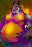 anthro belly dark dribbling dynamic eastern ejaculation facial_piercing horn male masturbation mature_male muscular nipple_piercing nipple_ring nipples nose_piercing overweight penile penile_masturbation piercing pose ring_piercing scales solo 20secondstoshame mythology bod unnamed dragon mythological_creature mythological_scalie reptile scalie hi_res