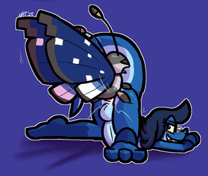 3_toes all_fours anal anal_penetration antennae_(anatomy) anthro anthro_on_feral anthro_penetrated ass_up balls bestiality big_balls big_butt big_penis black_antennae black_sclera black_wings blue_balls blue_body blue_hair blue_penis blue_scales blue_wings blush bodily_fluids butt cum cum_from_ass cum_in_ass cum_inside cum_on_balls cum_on_penis cum_splatter doggystyle duo erection exoskeleton eyewear eyewear_only feet feral feral_penetrating feral_penetrating_anthro from_behind_position genital_fluids genitals glasses glasses_only grey_antennae grey_body grey_exoskeleton grey_eyewear grey_glasses grin hair humanoid_genitalia humanoid_penis looking_pleasured male male/male male_penetrated male_penetrating male_penetrating_male mismatched_genitalia mismatched_humanoid_penis mismatched_penis motion_lines non-mammal_balls nude penetration penis pink_penis purple_eyes scales sex smile thick_thighs thrusting toes tongue tongue_out wearing_glasses white_body white_exoskeleton white_wings wings yellow_sclera ultilix nintendo pokemon ulti_(ultilix) arthropod generation_6_pokemon insect lepidopteran lizard pokemon_(species) polar_vivillon reptile scalie vivillon 2025