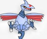 balls feral flaccid foreskin genitals looking_at_viewer male open_mouth penis solo spread_legs spreading tongue wings leskarmory nintendo pokemon le_skarmory_(character) avian generation_2_pokemon pokemon_(species) skarmory 2015