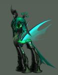 2014 changeling fangs female friendship_is_magic green_eyes green_hair hair horn looking_at_viewer machine mechanical my_little_pony queen_chrysalis_(mlp) robot slit_pupils solo standing underpable wings
Rating: Safe
Score: 10
User: 2DUK
Date: April 14, 2014