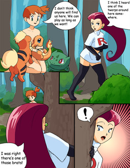 ! anus balls blue_eyes breasts bulbasaur canine charmander clothing ear_piercing erection eyebrows eyelashes female fire forest grass green_eyes growlithe hair hairband handjob human interspecies jessie_(team_rocket) kneeling lipstick long_hair male mammal misty nintendo nipples nude open_mouth orange_hair outside penis pienji piercing pokémon poképhilia red_eyes red_hair reptile scalie short_hair standing surprise tapering_penis teeth text tree video_games
Rating: Explicit
Score: 3
User: Finchmaster
Date: January 17, 2014
