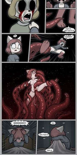 3_toes anthro barefoot begging_for_forgiveness blood blood_from_eye bloody_tears bodily_fluids bottomless bottomless_female breasts butt butt_from_the_front claws clothed clothing corpse crying dream eye_wound eyeless fatal_wound feet female forced genitals gore gore_focus horror_(theme) hugging_knees impalement killing navel nightmare nipples no_underwear nude oral oral_penetration parody penetration perineum rape ryona scared screaming sex shaking soles solo star suffering tears tentacle_in_eye toes trembling upskirt vaginal vaginal_penetration vulva e254e the_shambler_from_the_stars emma_(e254e) domestic_cat felid feline felis mammal mouse murid murine rodent star_vampire 1:3 absurd_res hi_res