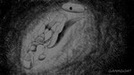 anthro big_penis breasts diving_suit foreskin genitals gynomorph intersex nipples penis size_difference submarine text trapped underwater vehicle water watercraft gankgoat barotrauma monster mudraptor 16:9 4k absurd_res comic english_text hi_res monochrome widescreen