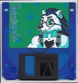 anthro badge body_hair chest_hair ear_piercing eyewear facial_piercing floppy_disk glasses hair hair_jewelry long_hair male nose_piercing piercing solo anubis_studios blizzard_entertainment warcraft reingarde canid mammal werecanid werecreature worgen hi_res