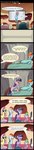 absurd_res bed blue_eyes blush book comic cutie_mark dialogue dragon english_text equid equine feathered_wings feathers female female/female feral film_(disambiguation) film_reel fluttershy_(mlp) friendship_is_magic fur furniture green_eyes hair hasbro hi_res horn library long_image mammal multicolored_hair my_little_pony mythological_creature mythological_equine mythological_scalie mythology pegasus projector purple_body purple_fur purple_hair rainbow_dash_(mlp) rainbow_hair scalie spike_(mlp) subjectnumber2394 talking_feral tall_image text twilight_sparkle_(mlp) two_tone_hair unicorn wing_boner wings yellow_body yellow_feathers