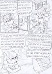 anthro australian australian_hat black_and_white border canid canine chair clothing comic crossed_arms dasyuromorph dialogue duncan_(kitfox_crimson) english_text eye_patch eyewear faceless_character female furniture gesture group hand_gesture hat headgear headwear interrogation kangaroo keith_(kitfox-crimson) kitfox-crimson macropod male mammal marsupial monochrome novus_(kitfox-crimson) outside_border pockets pointing pointing_at_viewer recently_extinct_species rumour_(kitfox-krimson) shelf shirt sketch sobbing speech_bubble stolen_generation table text thylacine topwear window