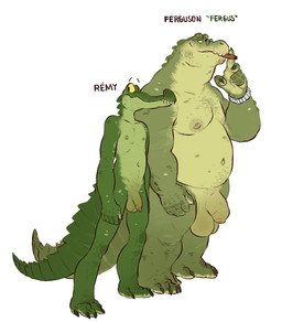 5_fingers 5_toes age_difference anthro ball_size_difference balls belly big_balls big_penis chubby_on_skinny cigar clock darkened_balls darkened_genitalia darkened_nipples darkened_penis duo eyewear feet fingers flaccid floating_eyebrows foreskin genitals glasses green_balls green_body green_nipples green_penis green_scales huge_balls huge_penis humanoid_genitalia humanoid_penis larger_male long_foreskin male mature_male navel nipples non-mammal_balls non-mammal_nipples nude older_male overweight overweight_anthro overweight_male penis penis_size_difference realistic_penis_size scales simple_background size_difference smaller_male toes unretracted_foreskin watch white_background wristwatch yellow_sclera younger_male banana_da_boi crocodilian reptile scalie hi_res father_(lore) father_and_child_(lore) father_and_son_(lore) parent_(lore) parent_and_child_(lore) parent_and_son_(lore) son_(lore)