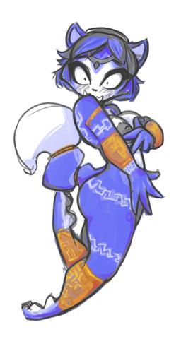 4_fingers 4_toes anthro barefoot biped blue_body blue_fur blue_hair breasts caught_in_the_act covering covering_breasts covering_self embarrassed feet female fingers fur hair looking_at_viewer mostly_nude nipples pose shocked short_hair solo surprised toes white_body white_fur kimsan-stuff nintendo star_fox krystal_(star_fox) canid canine fox mammal 2018 digital_media_(artwork) source_request unavailable_at_source