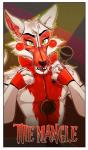 anthro bow_(feature) bow_tie machine sharp_teeth solo teeth ladynoface96 five_nights_at_freddy's scottgames sister_location funtime_foxy_(fnaf) animatronic canid canine fox mammal robot digital_media_(artwork) hi_res