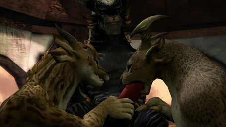 3d_(artwork) 4_ears <30_second_webm animated balls charr digital_media_(artwork) erection fangs feline fellatio female group group_sex guild_wars horn jonas-pride male male/female mammal multi_ear no_sound nude open_mouth oral penis sex smile threesome video_games
Rating: Explicit
Score: 5
User: Steelgaze
Date: May 22, 2018 3d_(artwork) 4_ears <30_second_webm animated balls charr digital_media_(artwork) erection fangs feline fellatio female group group_sex guild_wars horn jonas-pride male male/female mammal multi_ear no_sound nude open_mouth oral penis sex smile threesome video_games
Rating: Explicit
Score: 5
User: Steelgaze
Date: May 22, 2018