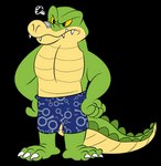 3_toes angry anthro biped blue_clothing blue_underwear boxers_(clothing) boxers_only clothed clothing feet green_body half_naked humanoid_hands male simple_background solo toes topless transparent_background underwear underwear_only jolly_the_lizard brok_the_investigator cowcat_games brok_(brok_the_investigator) alligator alligatorid crocodilian reptile scalie 2021 alpha_channel