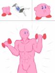 abs alien bald barefoot biceps breasts clothing comic eyes_closed female grasp grey_hair hair happy holding human humor in_mouth kirby kirby_(series) male manly muscles nintendo nude open_mouth pecs pink_skin raised_arm raised_leg red_skin shirt short_hair shorts smile standing sucking super_smash_bros tank_top toned torias video_games weights white_skin wii_fit wii_fit_trainer
Rating: Safe
Score: 9
User: Munkelzahn
Date: October 01, 2013