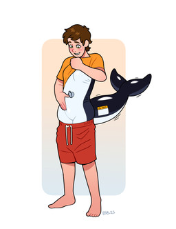 air_valve air_valve_navel anthro barefoot biped bottomwear bottomwear_down brown_hair clothed clothing clothing_lift featureless_crotch feet front_view glistening glistening_tail gradient_background green_eyes hair human_to_anthro inanimate_transformation latex_body looking_down looking_down_at_self male motion_lines open_mouth open_smile pants pants_down partial_transformation partially_clothed pool_toy pooltoy_transformation shirt shirt_lift simple_background smile solo species_transformation standing swimming_trunks swimwear tail tail_motion text three-quarter_view topwear transformation warning_label white_background year blackshirtboy aquatic cetacean dolphin human mammal oceanic_dolphin orca toothed_whale 2025 absurd_res artist_name colored hi_res shaded