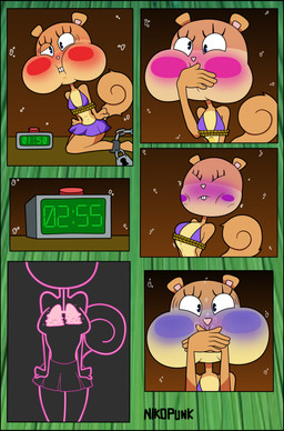anthro asphyxiation black_border blush border bottomwear bound breasts brown_body brown_fur buckteeth chain clothed clothed_anthro clothed_female clothing convulsions countershade_face countershade_torso countershading covering covering_mouth cyanosis drowning eyelashes female fur holding_breath internal lock lung organs peril puffed_cheeks purple_bikini_top purple_bottomwear purple_clothing purple_skirt rope skimpy skirt small_breasts solo tail teeth text timer underwater water nikopunk nickelodeon spongebob_squarepants sandy_cheeks eastern_grey_squirrel grey_squirrel mammal rodent sciurid tree_squirrel 2024 absurd_res artist_name comic digital_drawing_(artwork) digital_media_(artwork) english_description hi_res story story_in_description