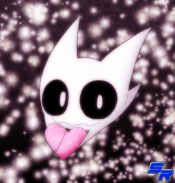 black_eyes bloom detailed_background heart_symbol holding_heart horn long_horn male paranormal pink_background pupils round_body short_tail simple_background small_pupils smile solo stubby_arms tail white_background white_body white_pupils yurlumon_(ryoosakuling) ryoosakuling bandai_namco digimon digimon_(species) ghost spirit absurd_res digital_drawing_(artwork) digital_media_(artwork) hi_res