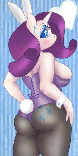 <3 abstract_background anthro bedroom_eyes blue_eyes blush breasts bunnysuit corset cutie_mark equine eyeshadow fake_ears female friendship_is_magic fur hair half-closed_eyes horn legwear long_hair looking_at_viewer looking_back makeup mammal my_little_pony pattern_background pholidata purple_hair rarity_(mlp) rear_view smile solo standing stockings unicorn white_fur
Rating: Questionable
Score: 11
User: OptimalPrime
Date: July 31, 2014 <3 abstract_background anthro bedroom_eyes blue_eyes blush breasts bunnysuit corset cutie_mark equine eyeshadow fake_ears female friendship_is_magic fur hair half-closed_eyes horn legwear long_hair looking_at_viewer looking_back makeup mammal my_little_pony pattern_background pholidata purple_hair rarity_(mlp) rear_view smile solo standing stockings unicorn white_fur
Rating: Questionable
Score: 11
User: OptimalPrime
Date: July 31, 2014