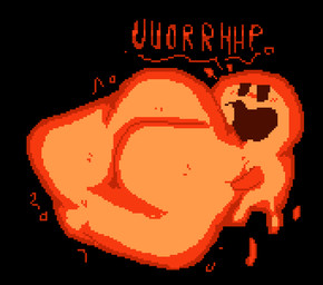 ambiguous_gender ambiguous_humanoid ambiguous_pred belly big_belly black_and_orange black_background bloated blush blush_lines bodily_noises burping empty_eyes fire fully_inside gaping_mouth hand_on_belly hand_on_own_belly huge_belly humanoid_pred hyper hyper_belly monotone_background monotone_belly monotone_body monotone_face motion_lines narrowed_eyes not_furry open_mouth orange_belly orange_body orange_face orange_text rumbling_stomach satisfied simple_background size_difference smaller_ambiguous smaller_humanoid smaller_pred soft_vore solo standing text three-quarter_view unseen_prey vore meatcanister mario_bros nintendo elemental_creature elemental_humanoid fire_creature fire_humanoid humanoid podoboo 2026 digital_media_(artwork) english_description full-length_portrait monochrome pixel_(artwork) portrait