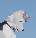 anthro lodowolf male solo canid canine canis mammal wolf 3d_(artwork) digital_media_(artwork) hi_res