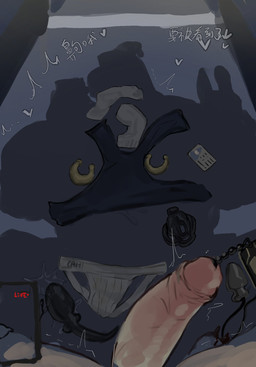 anthro buttplug buttplug_tail chastity_cage chastity_device clothing crouching discarded_clothing doxxing erection exhibitionism fake_tail footwear foreskin genitals gesture hand_gesture heart_symbol humanoid_genitalia humanoid_penis id_card implied_nudity jockstrap male mostly_offscreen_character nipple_piercing nipple_ring nipples nude penetration penis piercing plug_(sex_toy) public public_nudity recording retracted_foreskin ring_piercing sex_toy shirt silhouette socks solo sounding_rod tank_top text topwear underwear urethral urethral_penetration v_sign white_clothing white_footwear white_socks shaqiqi2077 dressed_shadow aquatic fish shark chinese_text hi_res