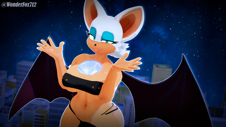 anthro big_breasts breasts city clothing curvy_figure female lingerie navel night solo wide_hips wonderfox712 valorlynz_(modeler) sega sonic_the_hedgehog_(series) rouge_the_bat bat mammal 16:9 3d_(artwork) cel_shading digital_media_(artwork) hi_res shaded source_filmmaker_(artwork) widescreen