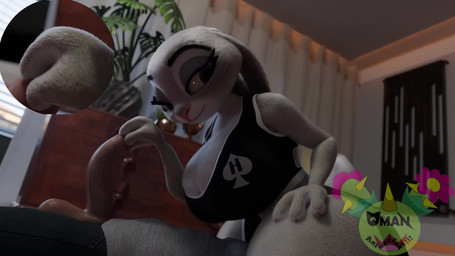 anthro balls big_breasts breasts cleavage clothed clothed_female clothed_male clothing cutaway duo erection faceless_character faceless_human faceless_male facesitting female female_dominating_male fur genitals glans_play hand_on_leg hand_on_thigh human_on_anthro humanoid_genitalia humanoid_penis inside interspecies lying male male/female multicolored_body multicolored_fur on_back palming penile penis sitting_on_another solo_focus straddling thick_thighs two_tone_body two_tone_fur unprofessional_behavior urethral omananimations ponlets_(modeler) disney zootopia judy_hopps european_rabbit human lagomorph leporid mammal oryctolagus rabbit unknown_species 16:9 3d_(artwork) 3d_animation animated digital_media_(artwork) hi_res short_playtime sound webm widescreen