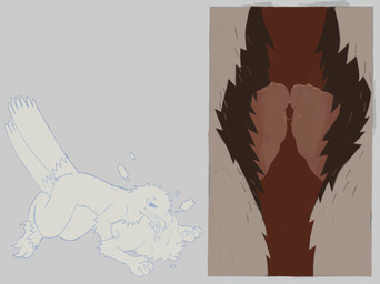 andromorph andromorph/andromorph anthro anthro_on_anthro big_clitoris blue_line_art breath brown_body brown_feathers clitoris cutaway duo eyes_closed feathers french_kissing frottage genitals grey_background intersex intersex/intersex kissing multiple_angles penile penises_touching sex simple_background t4t tan_body tan_feathers buteoposting accipitrid accipitriform avian bird 2026 colored_line_art hi_res trans_(lore) trans_man_(lore)