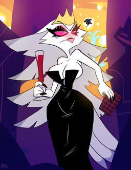 5_fingers ambiguous_gender annoyed anthro arms_bent bare_shoulders beak beverage big_breasts big_eyes big_mouth_(anatomy) biped black_claws black_clothing black_dress black_eyebrows breasts cheek_tuft claws closed_frown clothed clothed_anthro clothed_female clothing container crown cup detailed_background dress drinking_glass emanata eyebrows eyelashes facial_tuft feather_hair feather_tuft feathers female finger_claws fingers fountain frown frustration_cloud glass glass_container glass_cup glowing glowing_eyes group head_turned headgear holding_beverage holding_container holding_cup holding_drinking_glass holding_glass holding_object holding_purse huge_hips humanoid_hands inside iris light_body light_feathers long_eyelashes long_pseudo_hair looking_aside mature_anthro mature_female monotone_breasts mouth_closed no_pupils non-mammal_breasts open_mouth open_smile party pink_beak pink_sclera pseudo_hair purse skimpy skimpy_dress small_waist smile speech_bubble standing thick_eyelashes three-quarter_view translucent tuft white_body white_breasts white_eyes white_feathers white_speech_bubble wide_hipped_anthro wide_hipped_female wide_hips monamania hellaverse helluva_boss stella_(helluva_boss) anatid anseriform anserine avian avian_demon bird bird_demon demon swan 2025 absurd_res digital_drawing_(artwork) digital_media_(artwork) hi_res signature