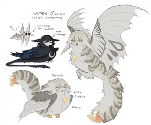 :d ambiguous_gender black_hair blue_wings brown_body brown_feathers brown_stripes brown_tail brown_wings dipstick_tail duo feathers feral fluffy fluffy_tail flying hair larger_feral male markings membrane_(anatomy) membranous_wings multicolored_body multicolored_feathers open_mouth open_smile orange_eyes simple_background size_difference smaller_feral smile striped_feathers stripes tail tail_markings tan_body tan_feathers tan_hair tan_wings text two_tone_wings white_background wings yellow_tail_tip jejejunum lumen_(jejejunum) whisper_(jejejunum) avian bird nethermare 2025 digital_drawing_(artwork) digital_media_(artwork) english_description english_text hi_res model_sheet male_(lore)