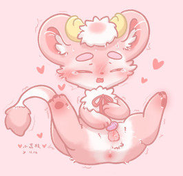 animal_genitalia animal_vulva anus big_ears blush bodily_fluids butt canine_genitalia canine_vulva chibi clitoral clitoral_masturbation clitoris egg_vibrator ejaculation female feral genital_fluids genitals heart_symbol horn loli masturbation orgasm orgasm_face pawpads paws sex_toy solo spreading toying_self vaginal vaginal_fluids vaginal_masturbation vaginal_squirting vibrator vulva young young_female young_feral xiaoyee_moon asian_mythology chinese_mythology east_asian_mythology fabulous_beasts fenz_(studio) mythology xiaolizhi_(fabulous_beasts) dragon kirin mythological_creature mythological_scalie scalie hi_res adult_(lore)
