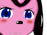 blue_eyes blush close-up female frown gununu solo aogane nintendo pokemon bovid bovine generation_2_pokemon mammal miltank pokemon_(species) 4:3 reaction_image