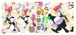 accessory albino anthro barrel bow_ribbon clothing female hair_accessory hair_bow hair_ribbon ink leotard ribbons solo superfrenzyhare out-of-placers yinyin mammal yinglet hi_res