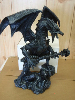 ambiguous_gender anthro bone electric_guitar guitar membrane_(anatomy) membranous_wings musical_instrument playing_guitar playing_music plucked_string_instrument real resin sculpture solo statue string_instrument tail wings unknown_artist mythology dragon mythological_creature mythological_scalie scalie 3:4 grandfathered_content low_res sculpture_(artwork) source_request traditional_media_(artwork)