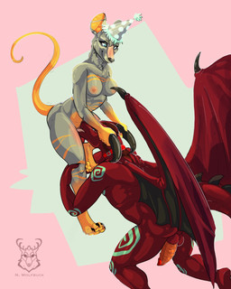 anthro anthro_on_anthro birthday collar cunnilingus dominant dominant_female duo female genitals horn horn_grab interspecies lift_job male male/female oral penis sex slim spread_wings submissive submissive_male tail thin_tail vaginal vulva wings newt_wolfbuck european_mythology mythology jzorld kat_katherine dragon mammal mouse murid murine mythological_creature mythological_scalie rodent scalie western_dragon 4:5 hi_res
