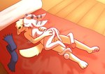 anal antennae_(anatomy) anthro balls bed butt chest_to_chest duo eyes_closed fingers fluffy fluffy_antennae fluffy_chest fluffy_ears fluffy_tail fur furniture genitals hair hand_on_butt hooves knot knot_in_ass knotted_penis lying lying_on_bed male male/male male_penetrated male_penetrating male_penetrating_male nude on_back on_bed on_chest penetration penile penis scarf sex simple_background sleep_sex sleeping sleeping_nude sleeping_on_another sleeping_on_partner sleeping_together smile soft_smile tail tail_around_leg text warm_lighting white_body white_fur joxh microsoft ori_(series) xbox_game_studios sol_(joxh) zarek_(riodrag) bird_dog canid canine canis domestic_dog golden_retriever guardian_spirit hunting_dog mammal retriever artist_name colored digital_drawing_(artwork) digital_media_(artwork) full-length_portrait portrait shaded signature warm_colors watermark