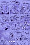 abdominal_bulge abs alphys alternate_universe anthro anthro_penetrated big_breasts big_butt big_penis blush bodily_fluids bouncing_breasts breasts butt caught clitoris clothed clothed_sex clothing comic cowgirl_position cum cum_from_pussy cum_in_pussy cum_inside cum_splatter dinosaur dominant dominant_female english_text eye_patch eyewear female female_penetrated fish frisk_(undertale) from_front_position genital_fluids genitals glasses hair hi_res huge_breasts huge_penis human human_on_anthro human_penetrating human_penetrating_anthro interspecies jacket leather leather_clothing leather_jacket leather_topwear lizard long_penis looking_pleasured lying male male/female male_penetrating male_penetrating_female mammal marine mating_press missionary_position moan monster nipple_outline obscured_eyes on_back on_bottom on_top orgasm partially_clothed penetration penis ponytail power_bottom profanity pubes reptile scalie sex short_stack skimpy sweat text thewill thick_thighs tongue tongue_out topwear under(her)tail undertale undertale_(series) undyne vaginal vaginal_fluids vaginal_penetration vein veiny_penis waterfall wide_hips