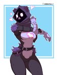 anthro female solo lallamitan_t epic_games fortnite raven_team_leader bear mammal 3:4 absurd_res hi_res