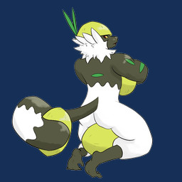 ambiguous_gender anthro armor black_body black_fur butt feet food fruit fur headgear helmet looking_back melon plant prehensile_feet prehensile_tail simple_background solo tail toes transparent_background white_body white_fur obscenecanary nintendo pokemon generation_7_pokemon mammal passimian pokemon_(species) primate strepsirrhine 1:1 alpha_channel
