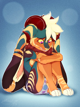 2_horns 4_toes 5_fingers anal anal_fluids anal_juice_on_buttplug anal_juice_on_dildo anal_juice_on_ground anal_penetration animal_dildo animal_sex_toy anthro big_ears biped blue_background bodily_fluids brown_horn buckteeth buttplug buttplug_in_ass buttplug_insertion chastity_belt chastity_device chastity_device_only chastity_panties clothed clothing crying curled_up curved_horn digitigrade dildo dildo_in_ass dildo_in_vagina dildo_insertion dildo_pants dildo_plug double_penetration ear_piercing ear_ring eyebrows feet female female_anthro fingers floppy_ears frown fur genital_fluids glistening glistening_horn hair head_horn heart_symbol horn huge_ears inner_ear_fluff leaking loli long_ears looking_at_self lop_ears metal_chastity_belt multicolored_body multicolored_fur nude object_in_ass open_frown open_mouth outline penetration piercing pink_eyes plug_(sex_toy) plug_insertion pussy_juice_leaking ring_piercing ruff sad sex_toy sex_toy_in_ass sex_toy_in_vagina sex_toy_insertion sharp_horn short_snout simple_background slim slim_anthro slim_female slim_young solo tan_body tan_fur tears tears_of_pain tears_on_cheek teeth teeth_showing toes topless topless_anthro topless_female traumatized tuft unchastity underwear underwear_only vaginal vaginal_fluids vaginal_fluids_on_dildo vaginal_fluids_on_ground vaginal_penetration wearing_chastity_belt wearing_chastity_device welling_tears white_clothing white_hair white_underwear yellow_sclera yonic_chastity_device young young_anthro young_female poulet-7 saria_(ransiel) lagomorph mammal 2025 3:4 colored dated digital_media_(artwork) digital_painting_(artwork) english_description full-length_portrait hi_res painting_(artwork) portrait signature