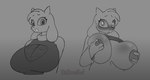 anthro big_breasts blush blush_lines bodily_fluids breast_grab breasts clothed clothing clothing_lift eyebrows eyelashes female fur glowing glowing_eyes hand_on_breast horn looking_at_viewer nipple_fetish nipple_grab nipple_pinch nipple_play nipples open_mouth pinch robe solo sweat sweatdrop touching_self white_body white_fur drcreamsoul undertale_(series) toriel bovid caprine mammal hi_res