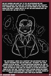 animal_genitalia animal_penis bestiality blush canine_genitalia canine_penis clothing dialogue distracted female feral genitals hair necktie penis short_hair solo story_in_picture suit text thinking thought_bubble scorchedrose9 human mammal black_and_white comic english_text hi_res monochrome